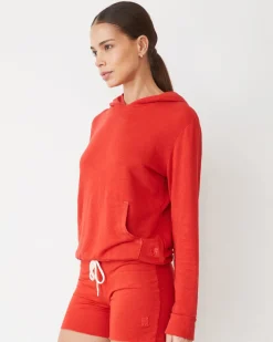 MONROW Supersoft Pullover Hoody FLARERED Cheap